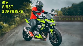 Finally  My first SUPERBIKE🔥Kawasaki Z800 [upl. by Shiverick]