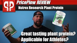 Nutrex Plant Protein Review  The Athletes Plant Protein [upl. by Madonna879]