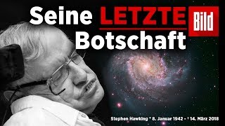 Astrophysiker Stephen Hawking ist tot [upl. by Derina166]