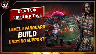 LvL 4  Vanguard Builds  Necromancer  Undying BuffDebuff  Diablo Immortal [upl. by Neeham756]