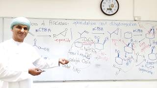 Alkenes Epoxidation Dihydroxylation Reactions [upl. by Ycnahc]