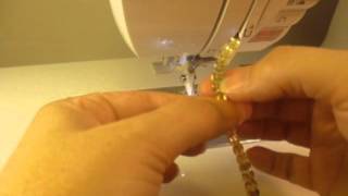 Fancy Trim Foot Singer Quantum Stylist 9960 Video Part 17 [upl. by Anileme898]