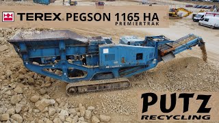 TEREX  Pegson 1165 Premiertrak 2005 kruszarka szczękowa OFERTA SPRZEDAŻY PUTZ Recycling [upl. by Cynthla]