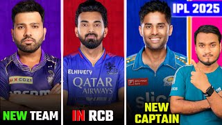 IPL 2025 NEWS  KL Rahul In RCB  Virat New RCB Captain Rohit To Leave MI MI New Captain R Pant [upl. by Pavyer697]