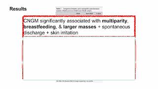 Cystic neutrophilic granulomatous mastitis  significance of corynebacterium species [upl. by Vevine]