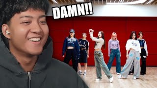 NMIXX MIXX UNIVERSITY Preview Video  Run For Roses Dance Practice  REACTION [upl. by Nylicaj522]