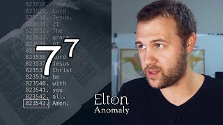 The Elton Anomaly 77  We Counted the Entire Bible 🤯 [upl. by Alael]