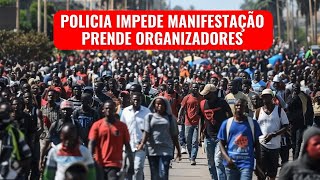 ACTIVISTAS DETIDOS PELA POLÍCIA POR TENTATIVA DE MANIFESTAÇÃO [upl. by Kepner]