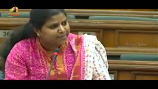 Minister Rakhi Birla Quarrels With Speaker In Delhi Assembly  Mango News [upl. by Lina]