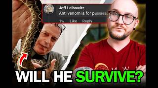 YouTuber ALMOST DIES Handling Worlds Most Venomous Snake [upl. by Delamare]