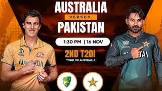 AUS 🆚 PAK  2nd T20 AUS vs PAK 2024 🤯🏏 100 Percent Toss amp match winner hai 😱👍cricket match [upl. by Orazio]