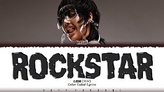 LISA  ROCKSTAR Lyrics Color CodedEng [upl. by Gaynor]