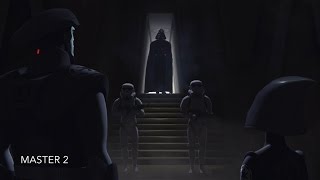 Darth Vader arrives at the Jedi temple on Lothal Star Wars Rebels Season 2 Episode 18 HD [upl. by Heady985]