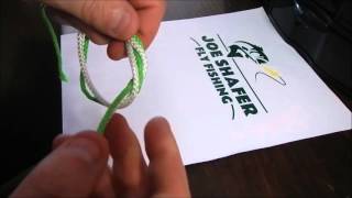 Fly Fishing Basic Knots  How to Tie A Surgeons Knot  Part 2 [upl. by Arihsay]