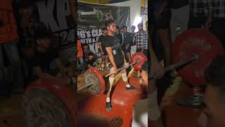 SJR 59 KG DEADLIFT COMPETITION 🥇trending motivation deadlift viralvideo powerlifting hardwork [upl. by Rehotsirk]