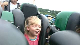 Lilys first real roller coaster [upl. by Aynot]