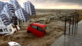 Greece goes underwater catastrophic flooding across the country [upl. by Itagaki992]