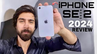 iPhone SE 2 2020 in 2024  After 4 Years Review  Price amp Clear Details [upl. by Elohc]