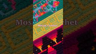 GROOVY MOSAIC CROCHET crojocorner crochetpatterns crochet mosaiccrochet [upl. by Oal]