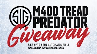 LIVE  SIG M400 TREAD Predator Giveaway  Announcement [upl. by Von]