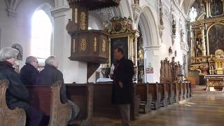 Die große Sandtner Orgel in der Stadtpfarrkirche St Johannes Baptist [upl. by Boynton69]