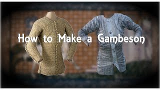 How to Make a Gambeson [upl. by Harle]