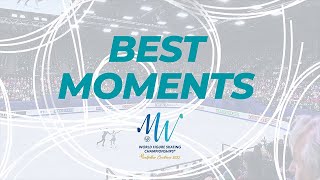 Best Moments  ISU World Figure Skating Championships 2022  Montpellier 2022 [upl. by Llemhar]