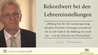 Rekordwert bei den Lehrereinstellungen [upl. by Julius]