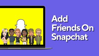 How To Add Friends On Snapchat On PC 2024 [upl. by Dyanne]