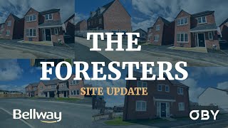 Bellway  The Foresters Newark  Site Update [upl. by Kcirderf]