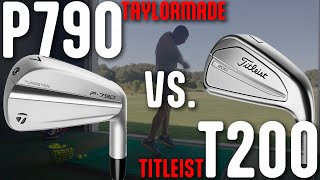 Taylormade P790 vs Titleist T200 [upl. by Nosydam]