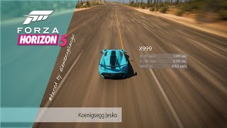 Forza Horizon 5  Koenigsegg Jesko my tuning [upl. by Sheridan161]