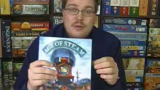 Steam vs Age of Steam vs Railways of the World  with Tom Vasel [upl. by Sybilla810]