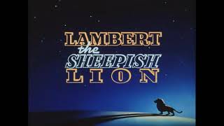 Lambert The Sheepish Lion 1952  RECREATION Titles Opening amp Closing [upl. by Sarette42]