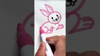 Learn How to Draw Rabbit with 6amp2 NumberRabbit easy drawing step by stepsimple and beautifushorts [upl. by Clari]