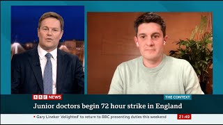 Junior Doctors Moving to Australia  Messly on BBC News [upl. by Hayden424]