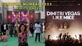 World’s Biggest DJs At Sunburn Mumbai India 2023🔥 Dimitri Vegas amp Like Mike Concert In India [upl. by Anilat]