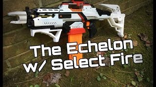 Nerf Mod The Echelon 3 Round Burst  Onboard Computer [upl. by Adnalram903]