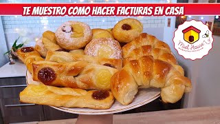 FACTURAS CASERAS receta fácil MEDIALUNAS Y VIGILANTES para el mate [upl. by Niveek139]