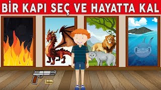 5 Beyin Yakan Kapı Bulmacası  Tek Seçim Hakkın Var [upl. by Froehlich]