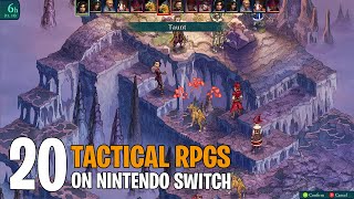 Top 20 Best Nintendo Switch TurnBased Tactical RPGs 2023 Edition [upl. by Katzman]