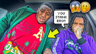 I POOPED 💩FLOW CAR PRANK he kicked me out [upl. by Novart650]