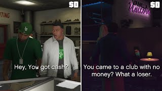 What Happens If You Have No Money in GTA 5  Story Missions Side Missions Activities Possibility [upl. by Mcgee461]