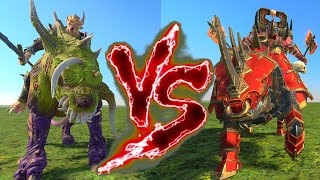 Kayzk the Befouled VS Killgore Slaymaim Total War Warhammer 3 [upl. by Athene698]