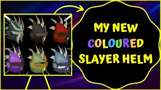 OSRS  My New Coloured Slayer Helm [upl. by Jasper]