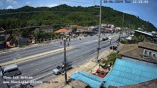 Khao Lak Webcam  Live Stream from Khao Lak Center Phang Nga Thailand [upl. by Inaoj]