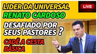 BISPO RENATO CARDOSO DESAFIADO POR PASTORES POR DE CESTA BÁSICA [upl. by Acsirp]