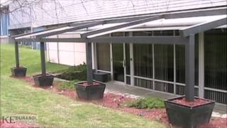 Durasol Awnings quotThe Genniusquot  A Waterproof Retractable Awning [upl. by Enneira]