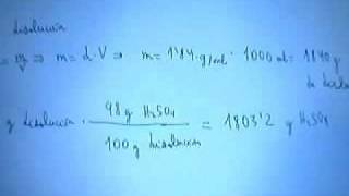 Quimica Disoluciones Concentracion [upl. by Silohcin]