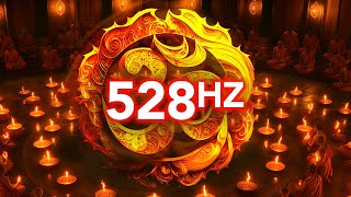 OM Chanting 528 Hz POWERFUL TRANSFORMATION Manifest Positive Change Focus Your Mind [upl. by Aliuqehs]